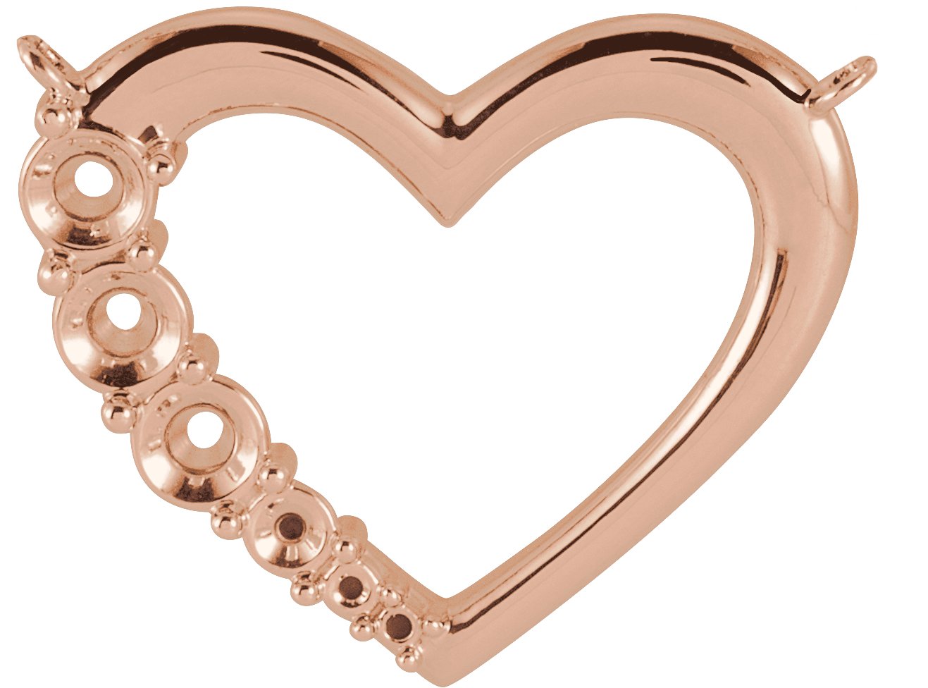 Family Heart Necklace or Center