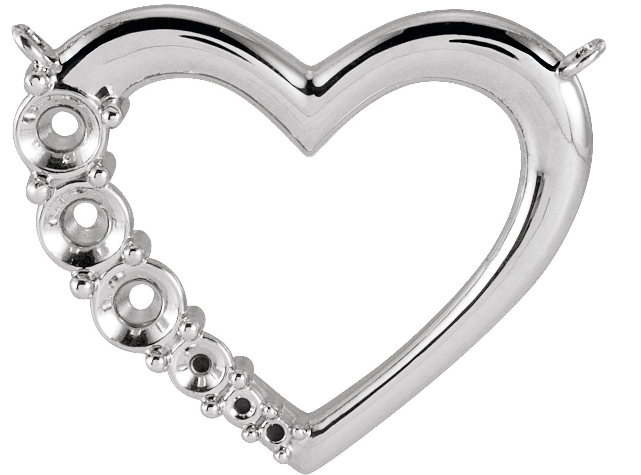 Family Heart Necklace or Center