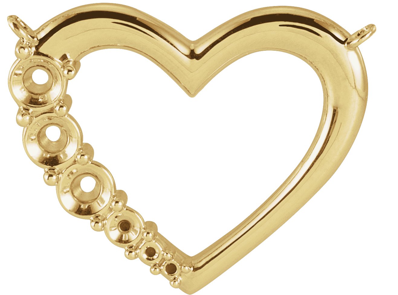 Family Heart Necklace or Center