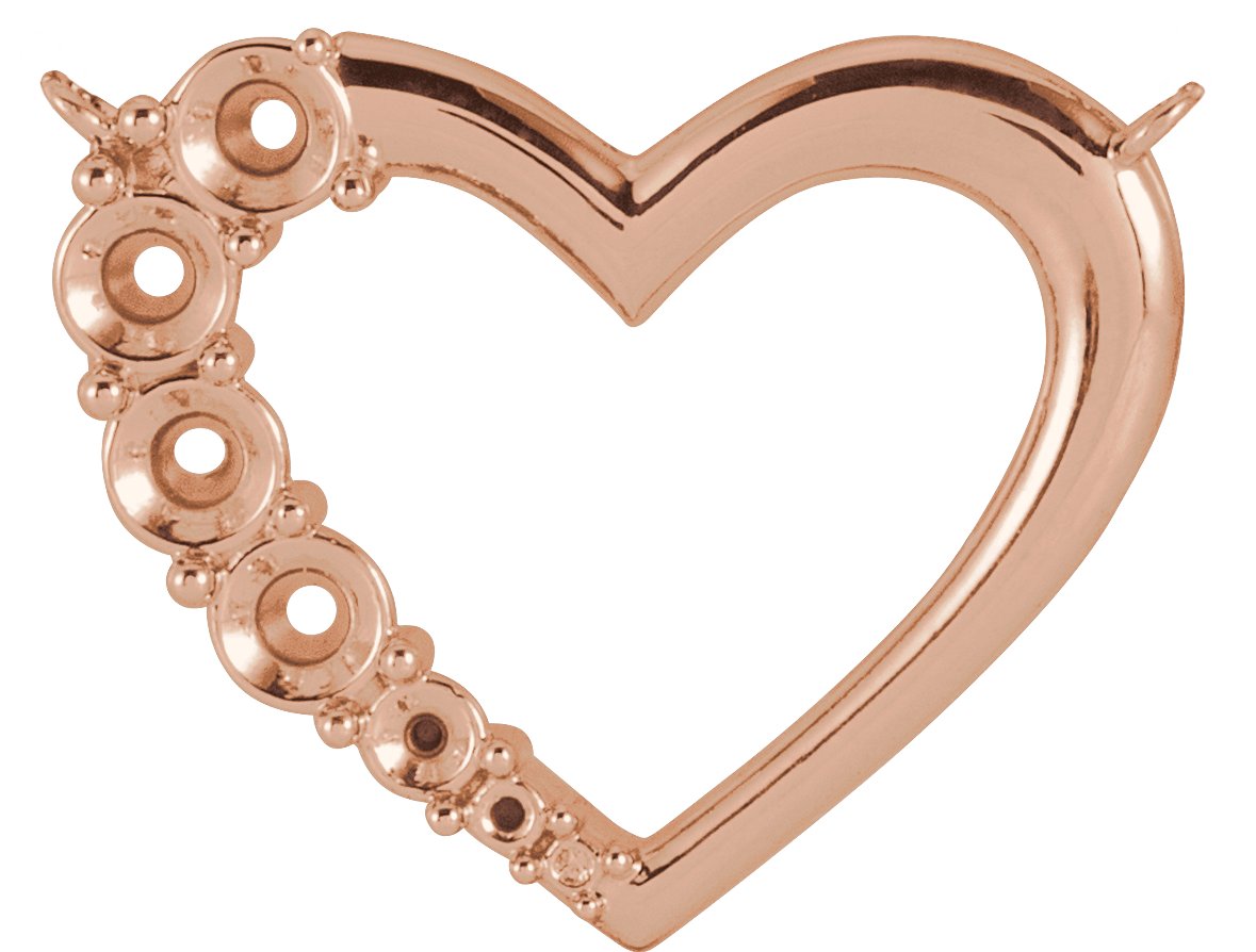 Family Heart Necklace or Center