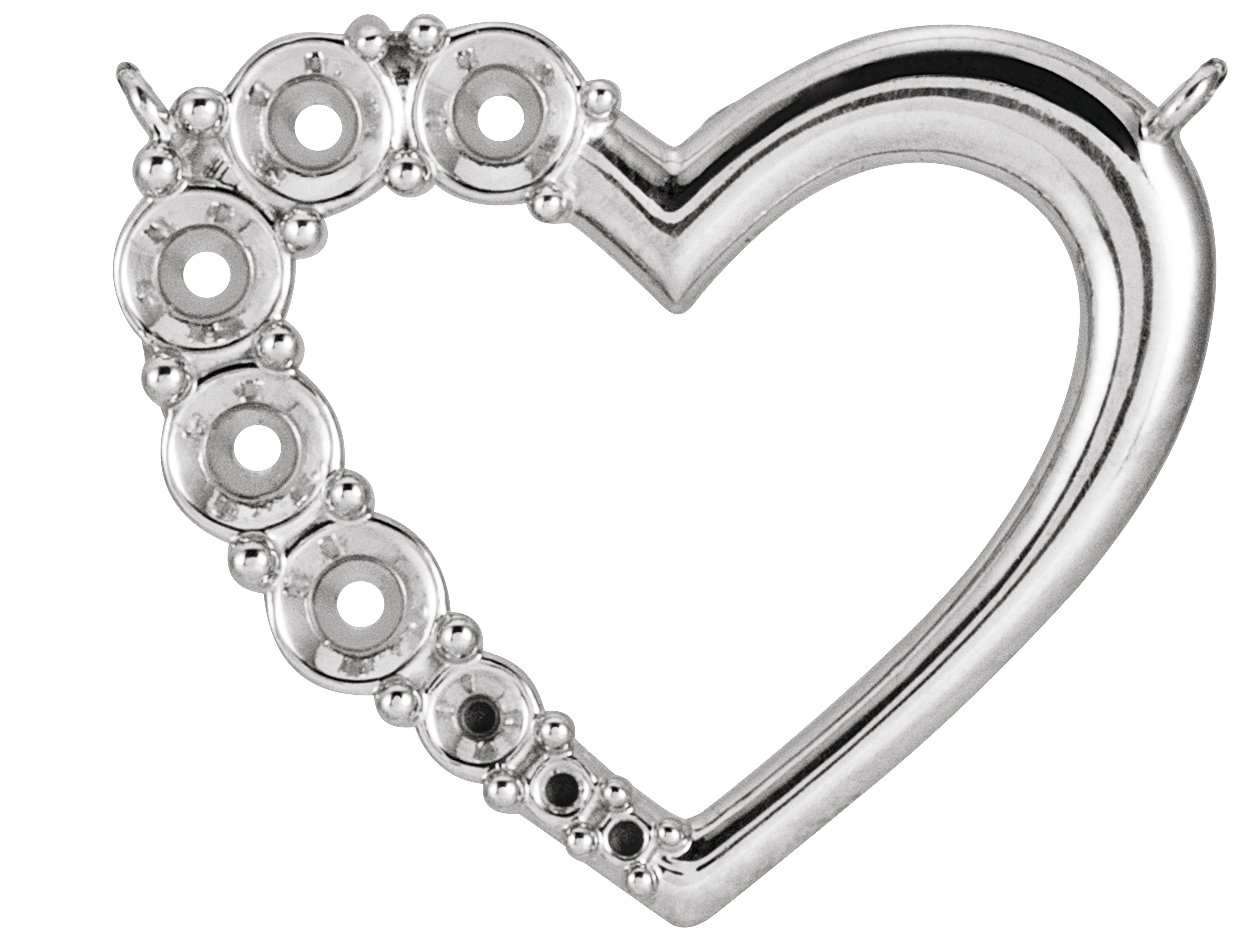 Family Heart Necklace or Center
