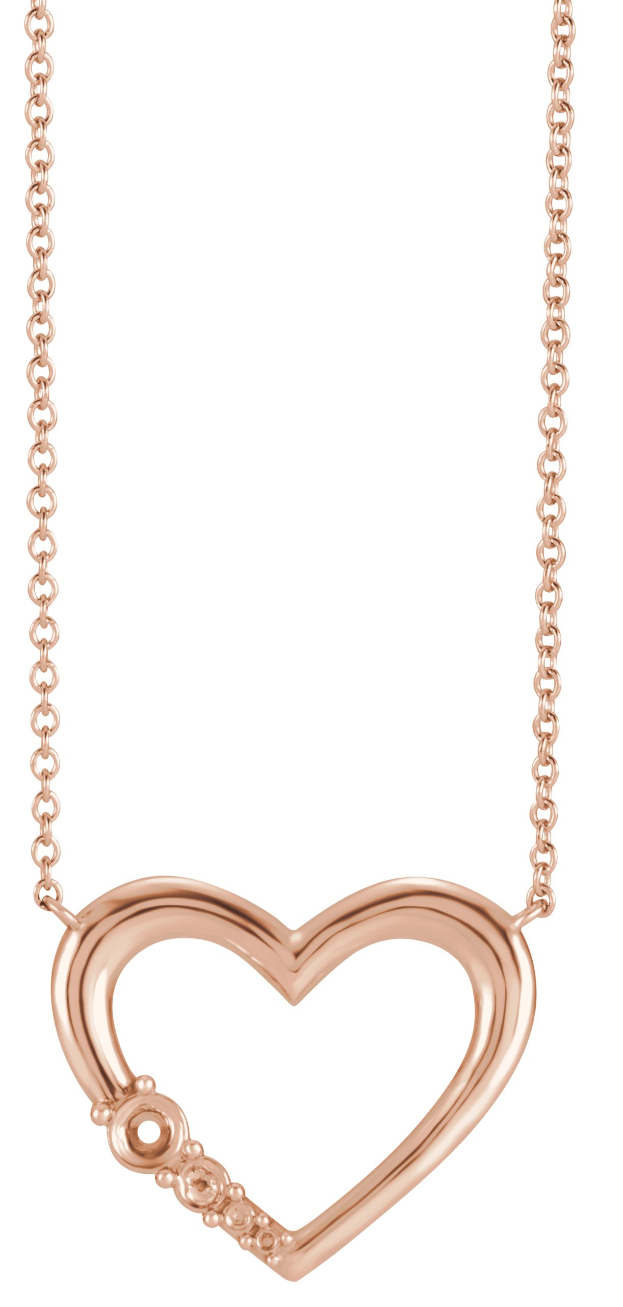 Family Heart Necklace or Center