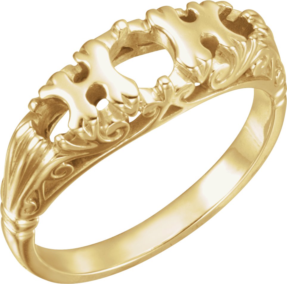 Fishtail Graduated Seven-Stone Anniversary Band