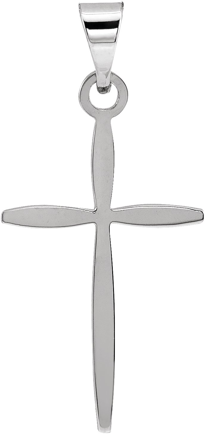 Platinum Cross Pendant