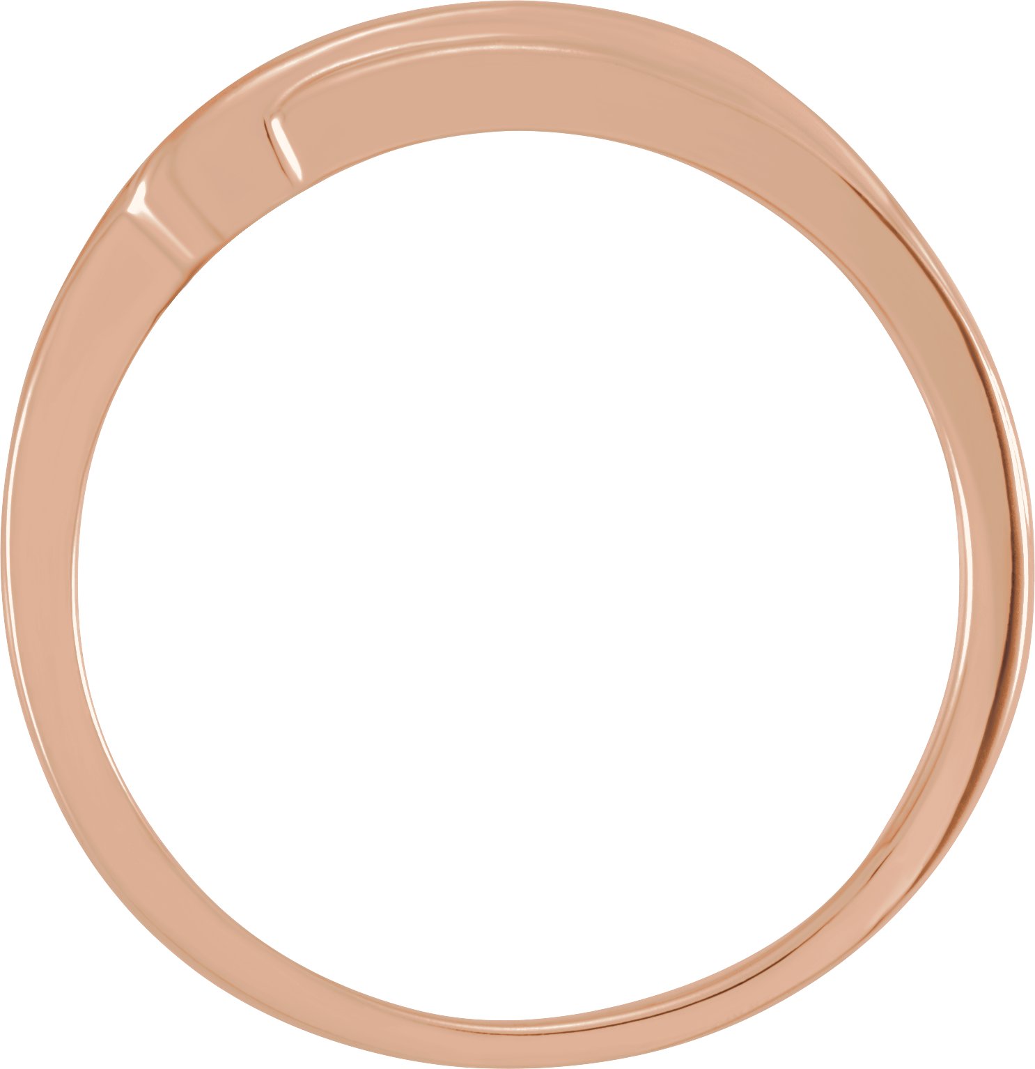 10K Rose 5-Stone Band Mounting