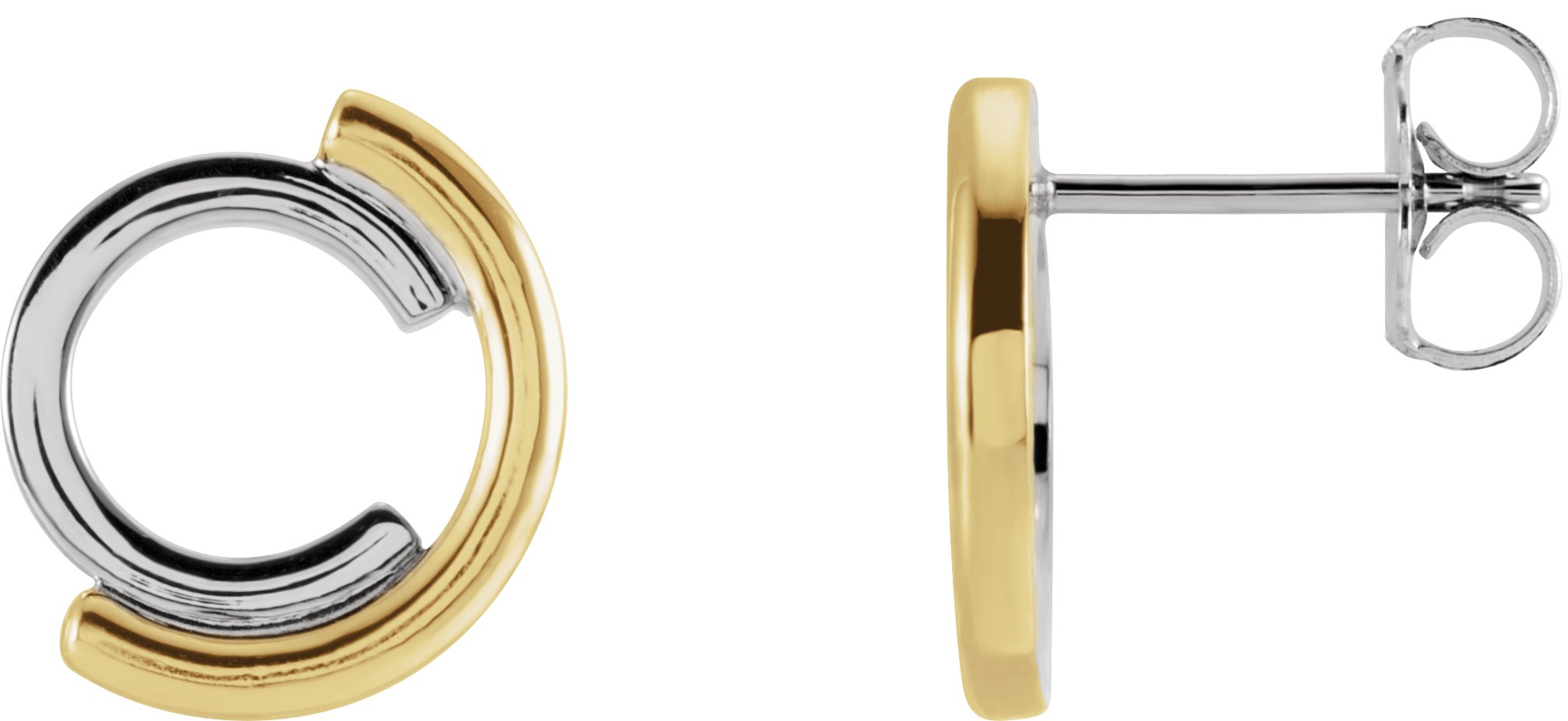 Circular Drop Earrings