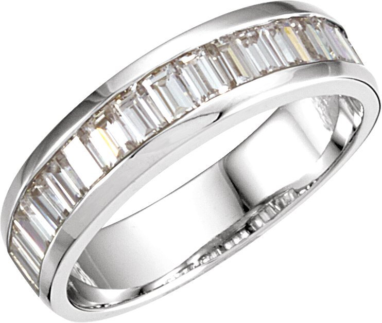 Platinum 1.17 CTW Diamond Ladies Band Ref 217091