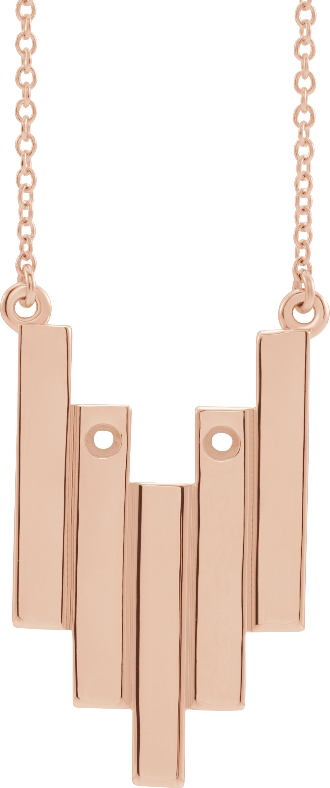 Engravable Family Geometric Necklace or Center