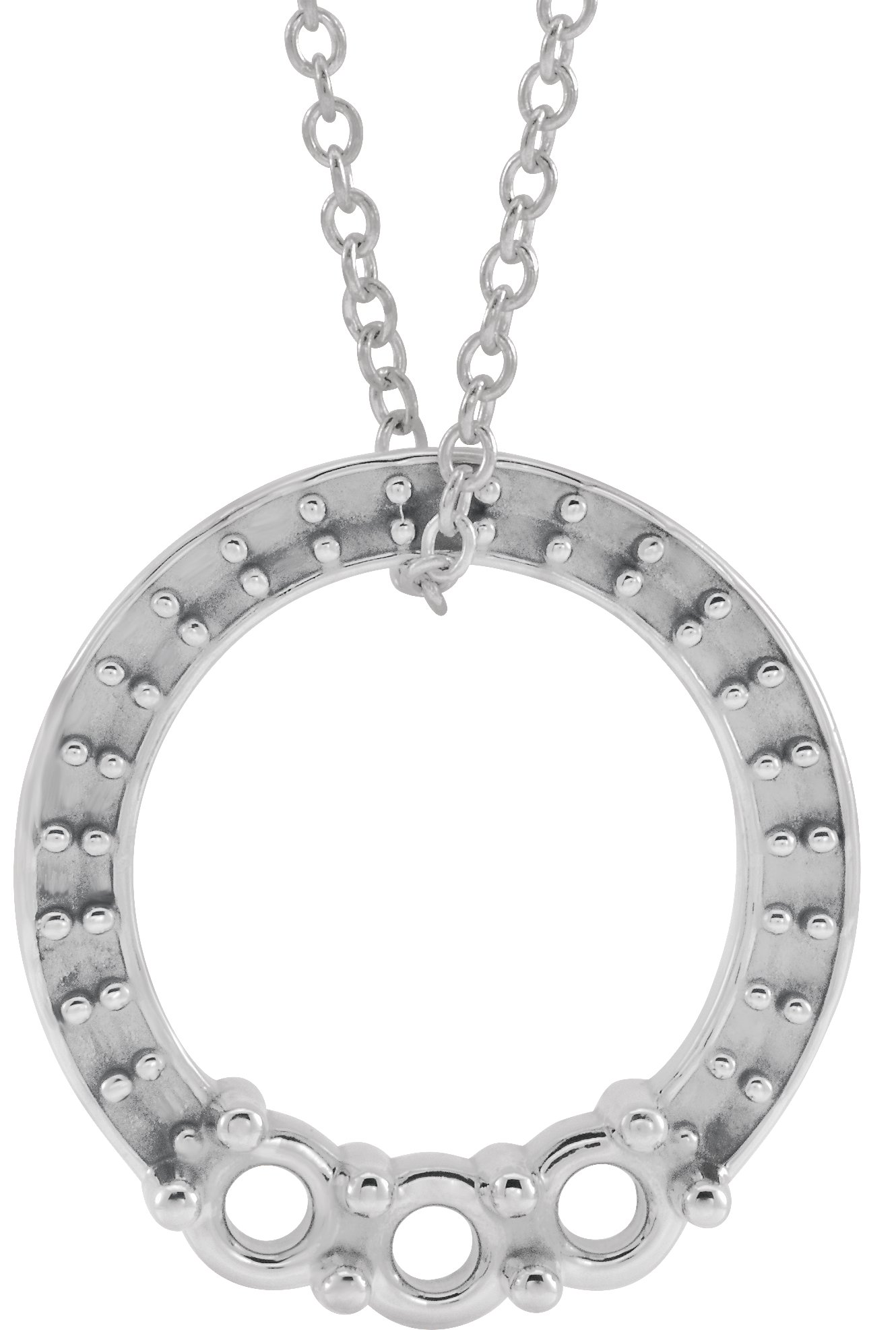 Family Circle Necklace or Charm/Pendant