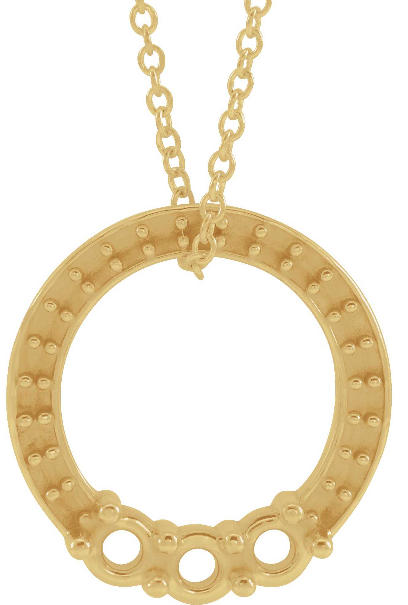 Family Circle Necklace or Charm/Pendant