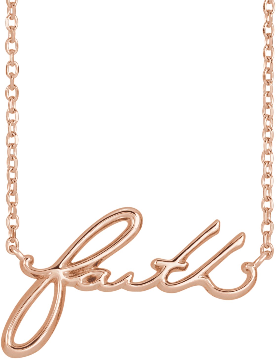 14K Rose Faith 16 inch Necklace Ref. 16662565