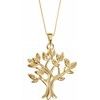 10K Yellow My Tree Family 16 18 inch Necklace Ref. 16681637
