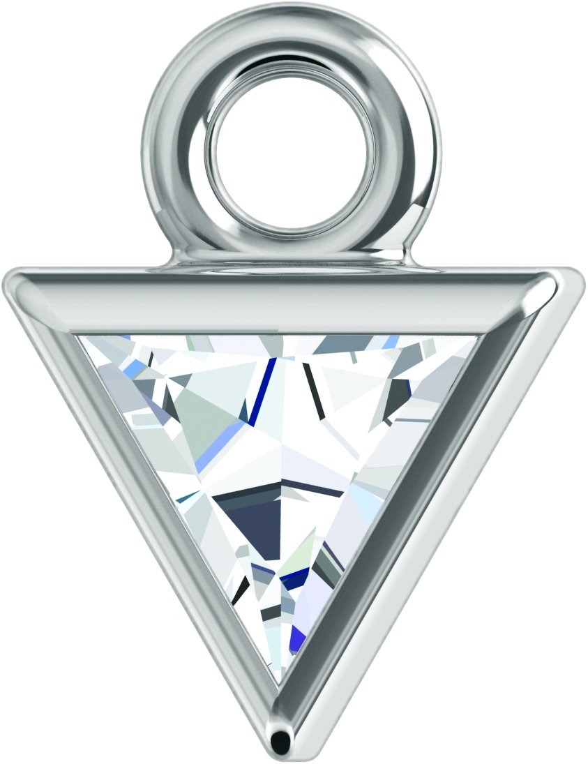 Bezel-Set Dangle