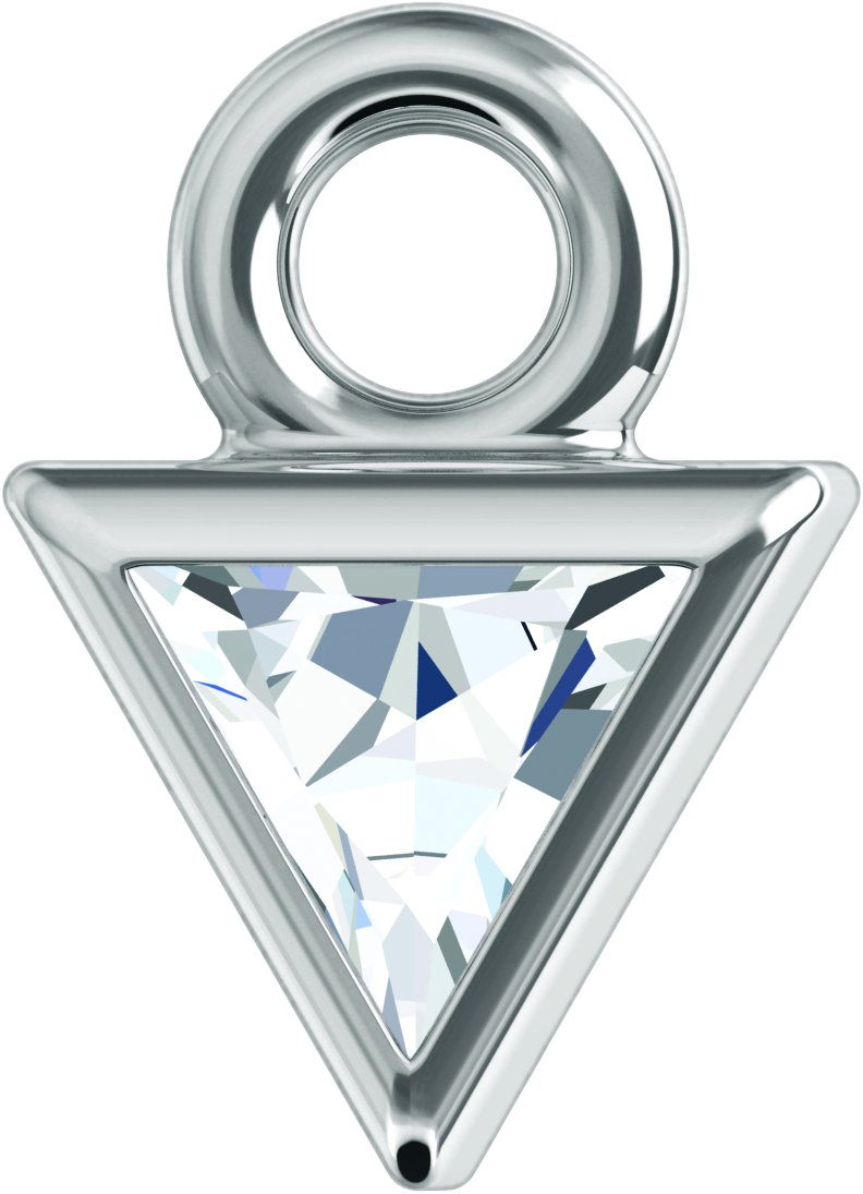 Bezel-Set Dangle