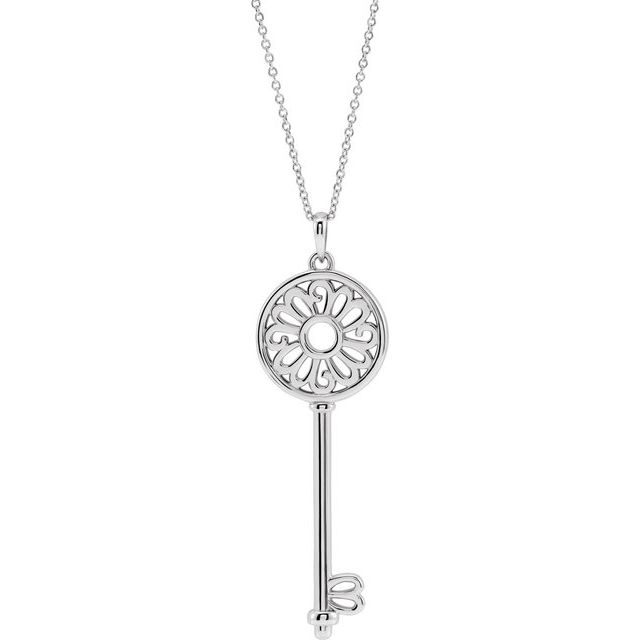 Sterling Silver Mother-s Key® 16-18