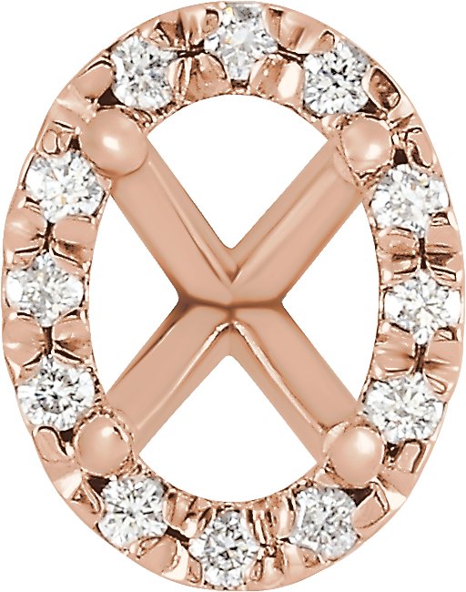 4-Prong Halo-Style Shank Setting