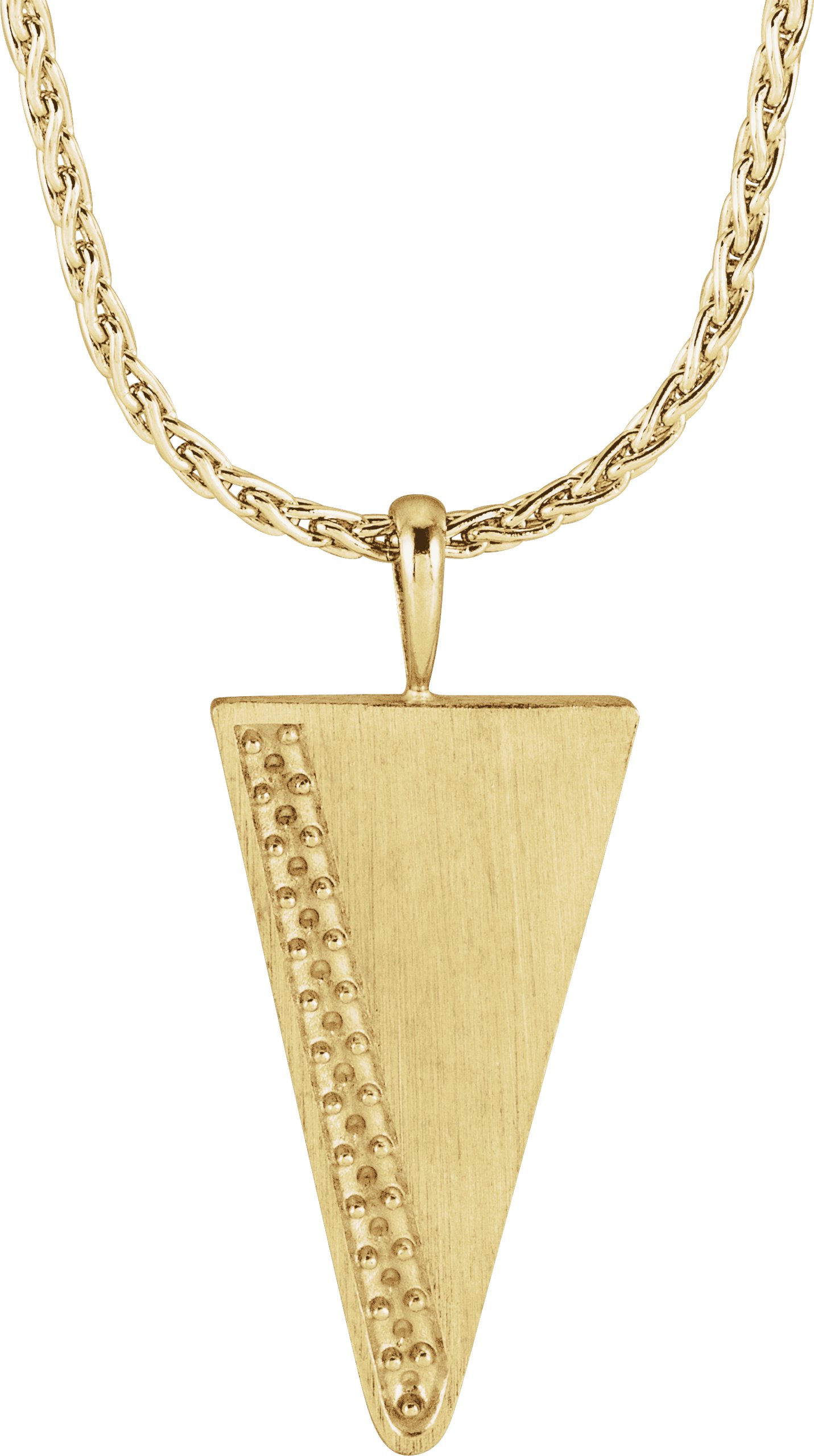 Triangle Necklace or Pendant