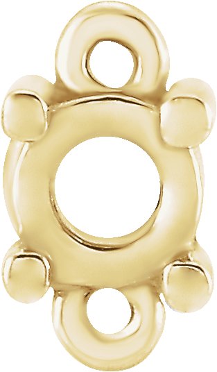 Petite Pavé® Solitaire Link