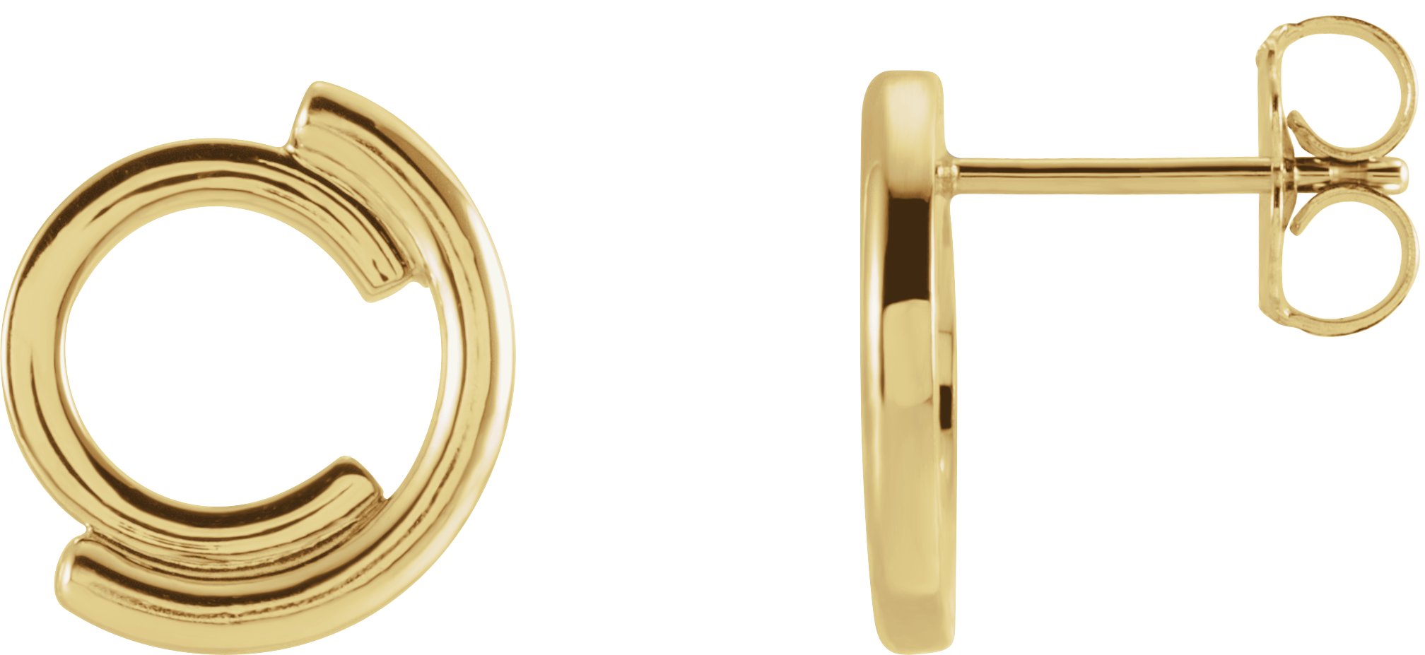 Circular Drop Earrings