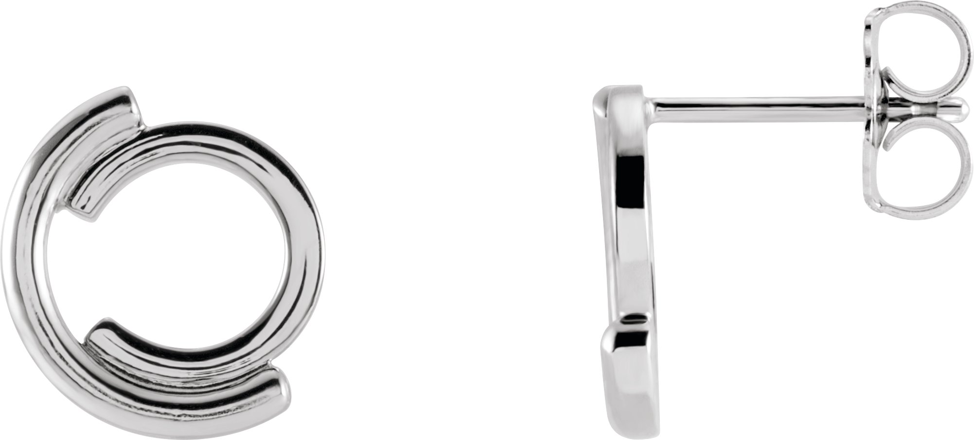 Circular Drop Earrings