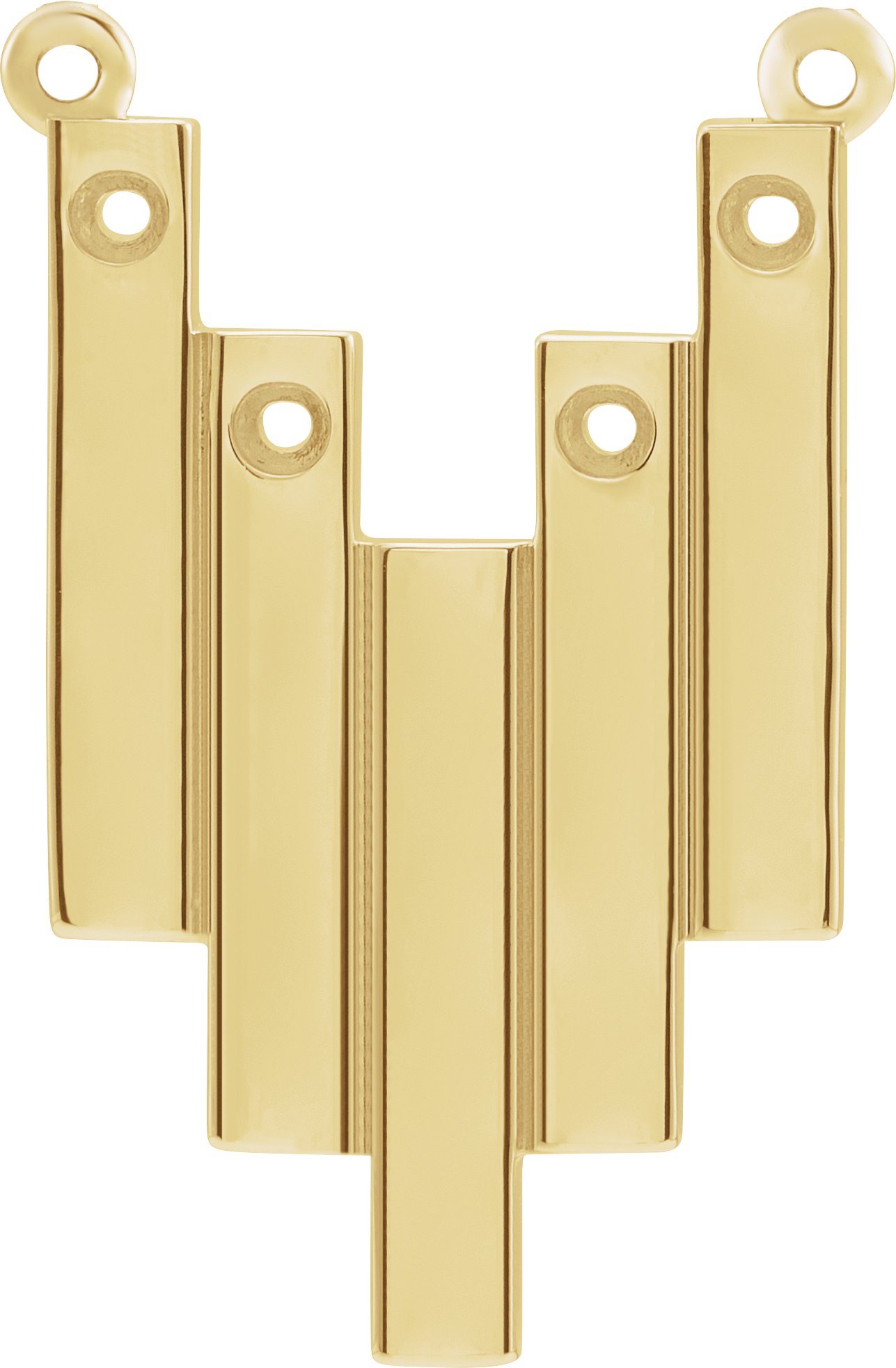 Engravable Family Geometric Necklace or Center