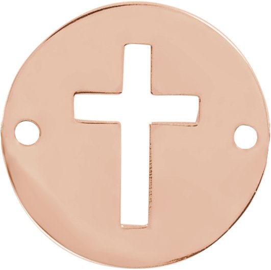 Pierced Cross Bracelet Center