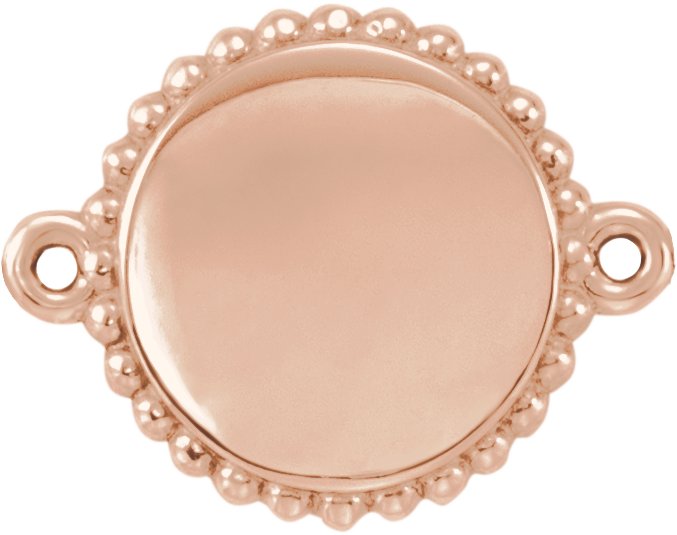 Engravable Beaded Bracelet Center