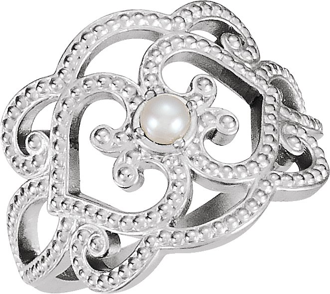14k White Gold