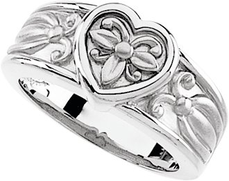 14k White Gold