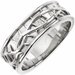 Sterling Silver 6 mm Thorn Design Ring Size 6