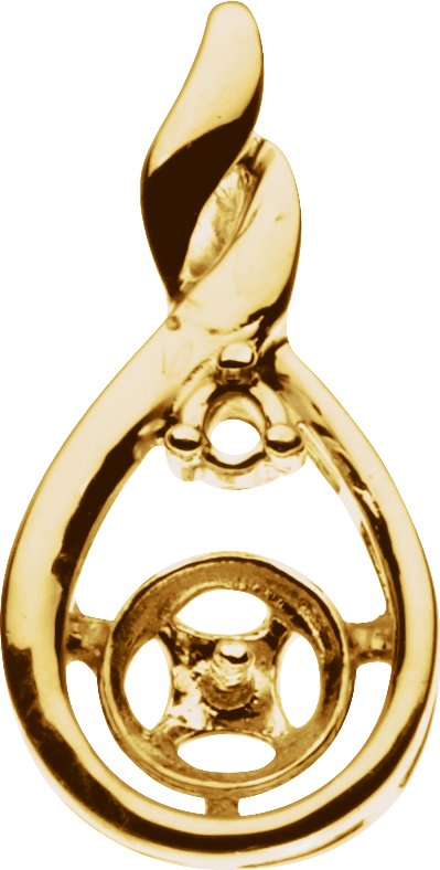 Accented Pearl Pendant