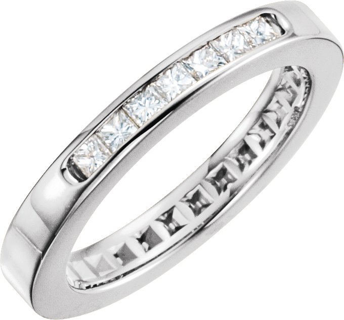 Platinum Diamond Anniversary Band .33 CTW Ref 854379