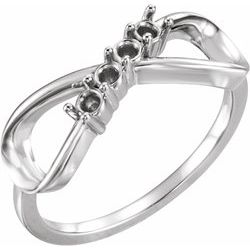 Infinity-Style Ring Mounting for Mother