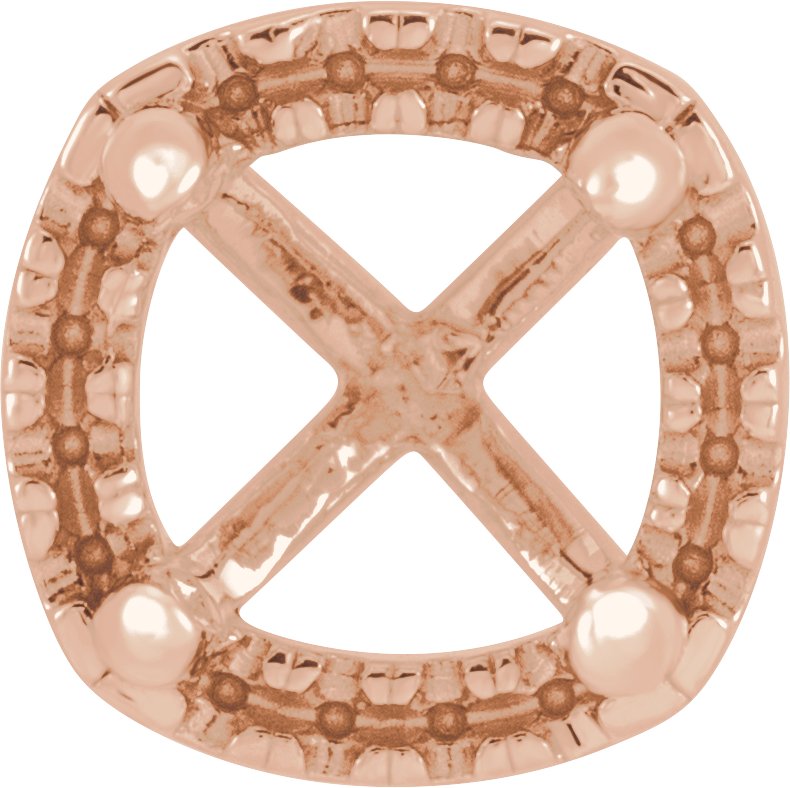 4-Prong Halo-Style Shank Setting