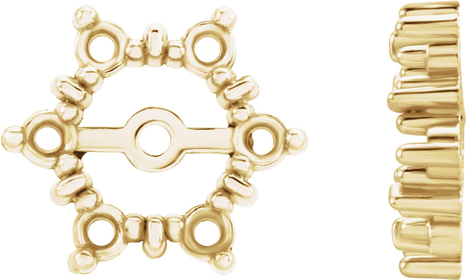 Halo-Style Earring Jackets