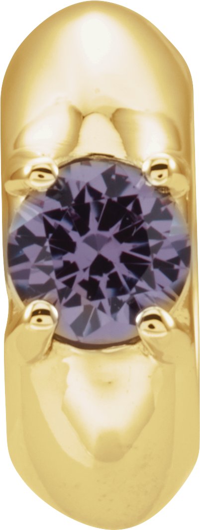 Birth of a Child® Imitation Birthstone Spacer Charm/Pendant