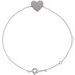 Sterling Silver Engravable Heart 7-8