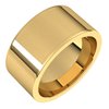 18K Yellow 10 mm Flat Comfort Fit Band Size 5 Ref 65272