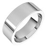 Continuum Sterling Silver 7 mm Flat Comfort Fit Band Size 5.5 Ref 4816001