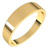 14K Yellow 5 mm Flat Tapered Band Size 10.5 Ref 204988