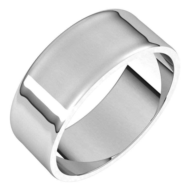 Continuum Sterling Silver 7 mm Flat Ultra Light Band Size 10.5 Ref 15211410