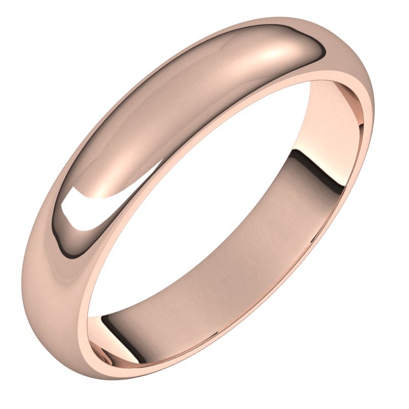 Half Round Wedding Bands