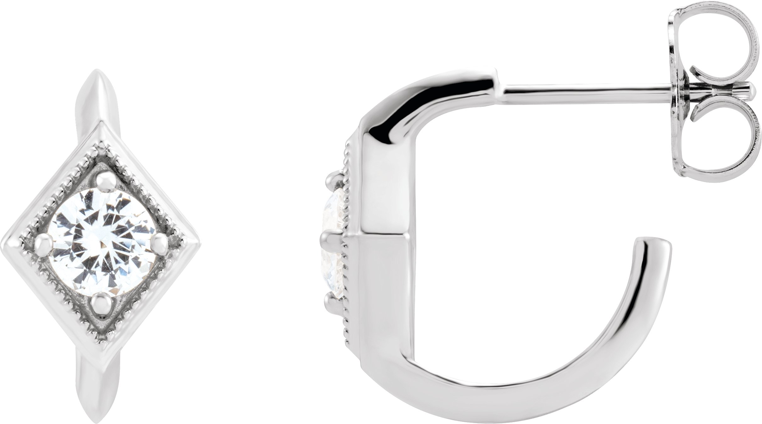 14k White Gold