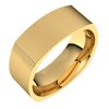 14K Yellow 8 mm Square Comfort Fit Band Size 10.5 Ref 2052071