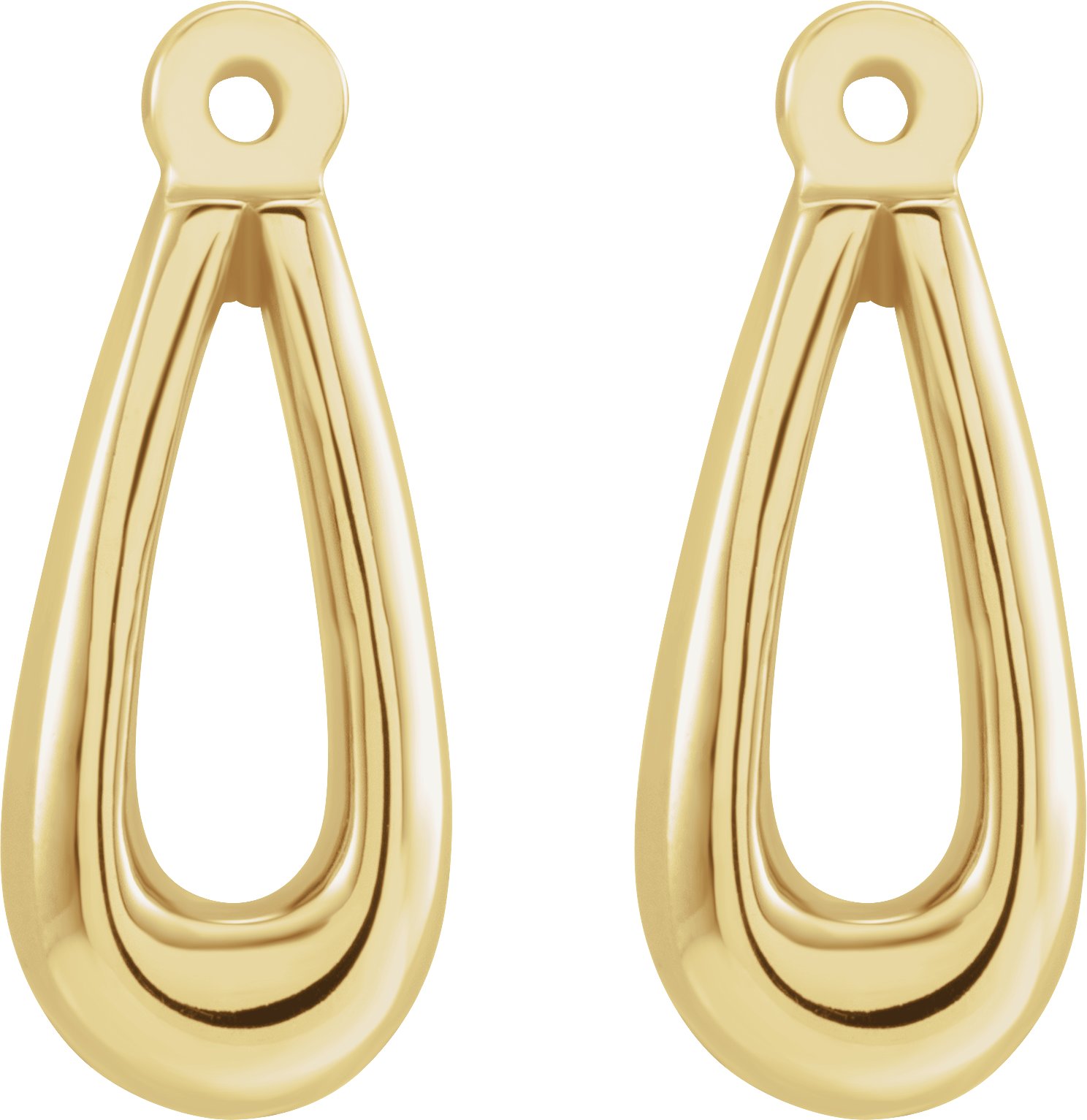 14K Yellow Earring Jackets