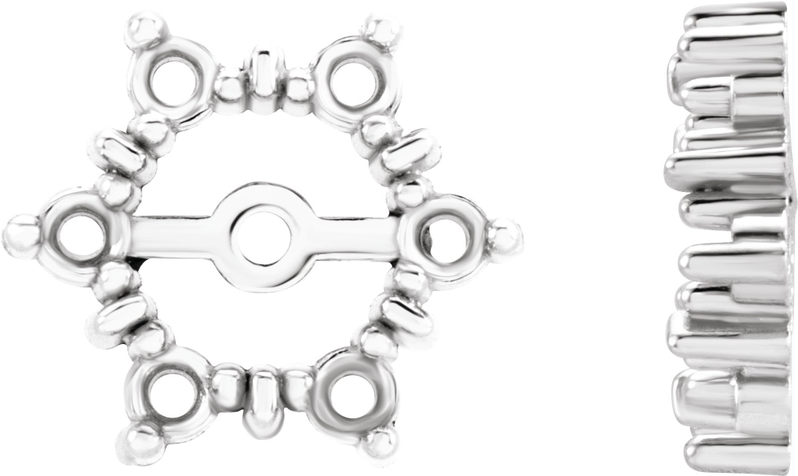 Halo-Style Earring Jackets