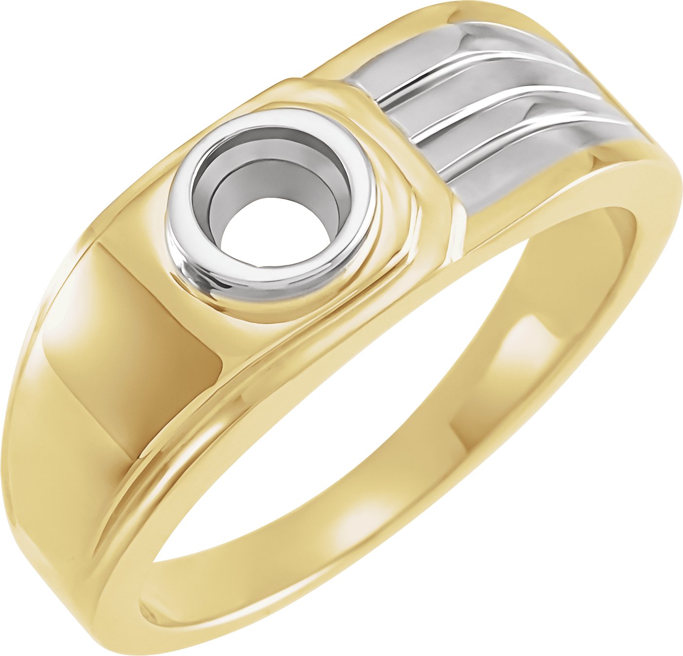 Bezel-Set Ring