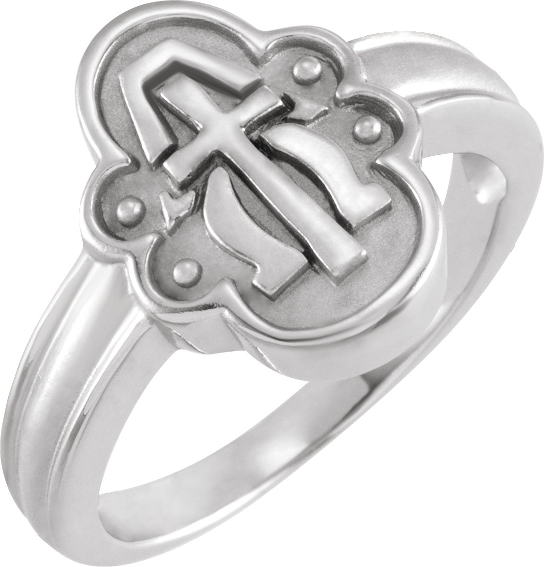 Alpha Omega Cross Ring 15.25 Width Ref 242787