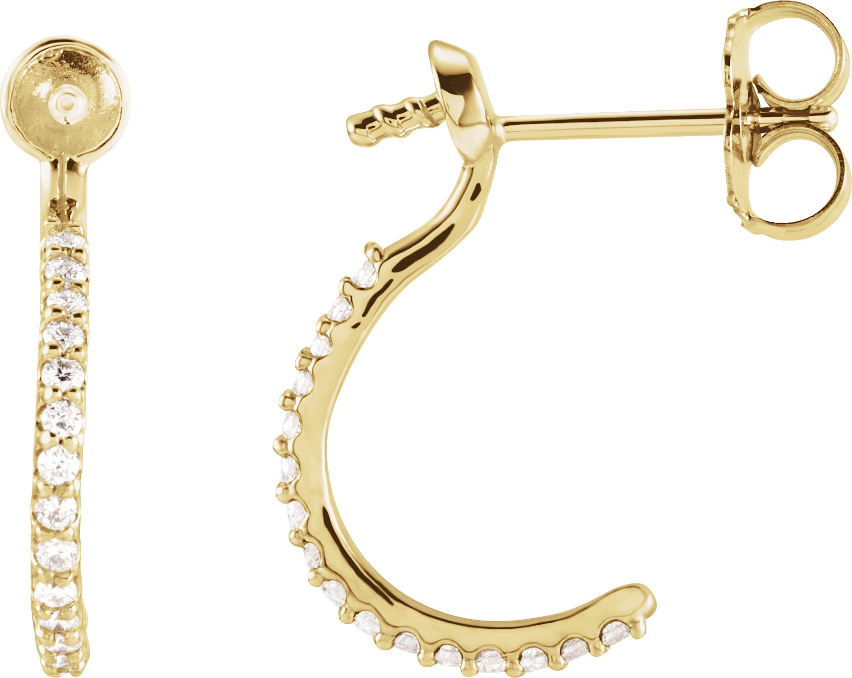 Pearl Hoop Earrings