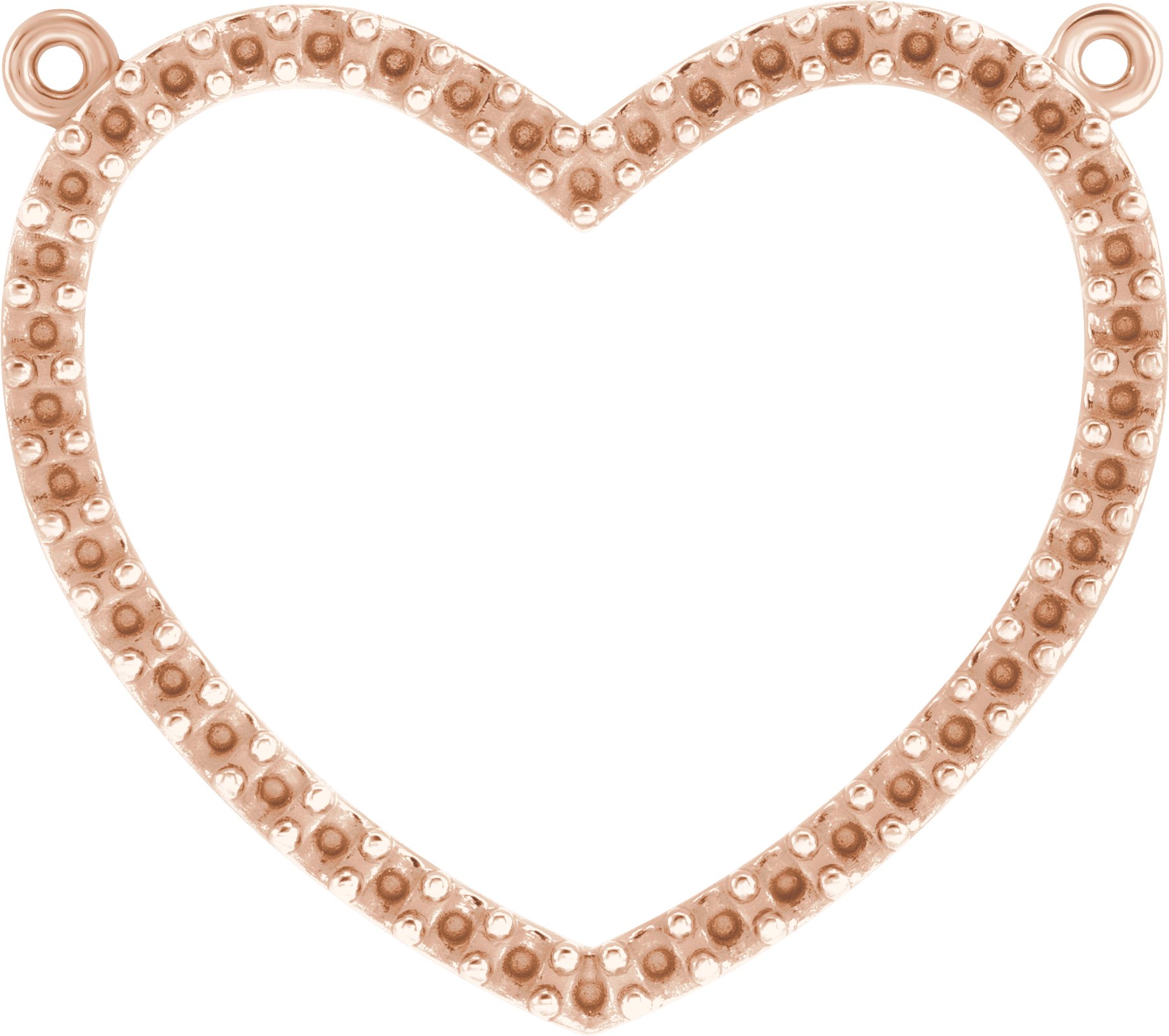 Accented Heart Necklace Center